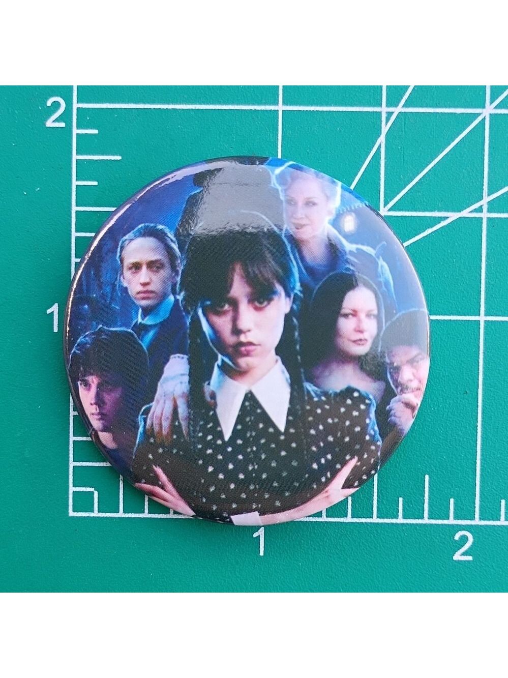 2/$10 Wednesday Button Pin Style 6